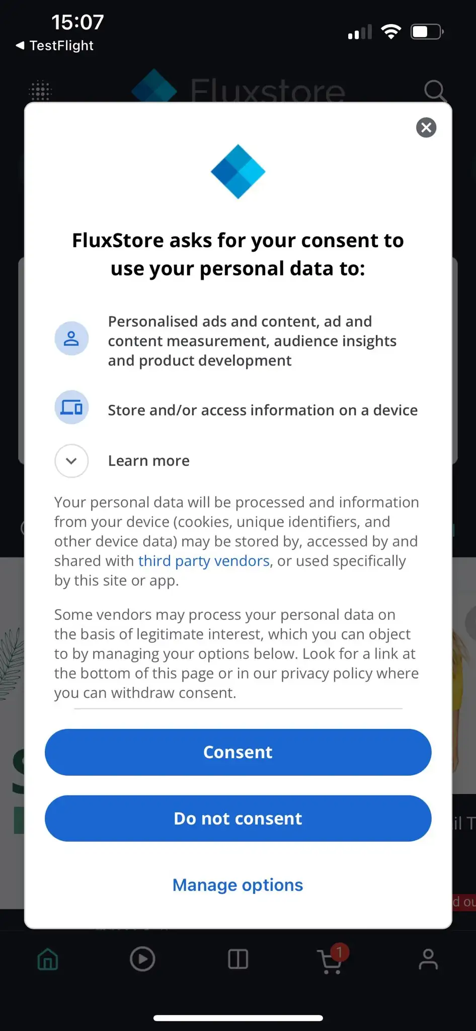 GDPR Compliance - Feature Screenshot